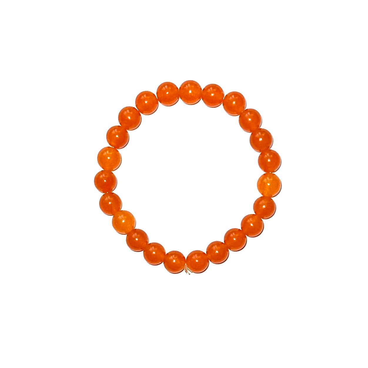 Orange Quartz Bracelet (8mm)