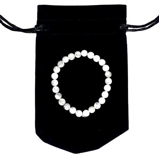 Howlite Bracelet (8mm)